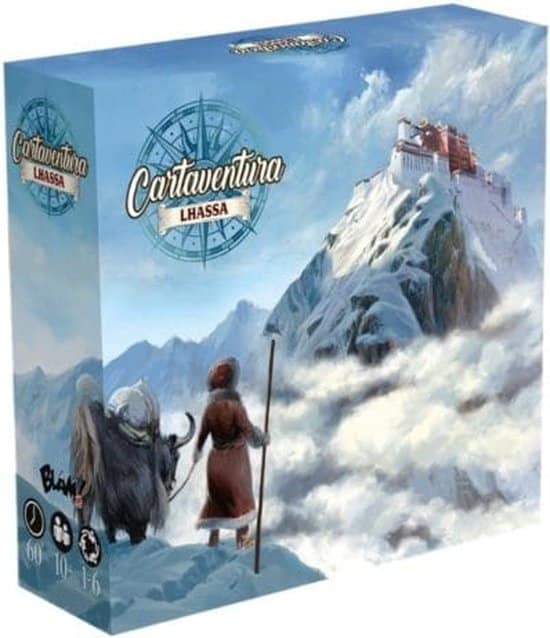 Ventura Cartaventura Card Game Lhasa Travels en Inde et Tibet