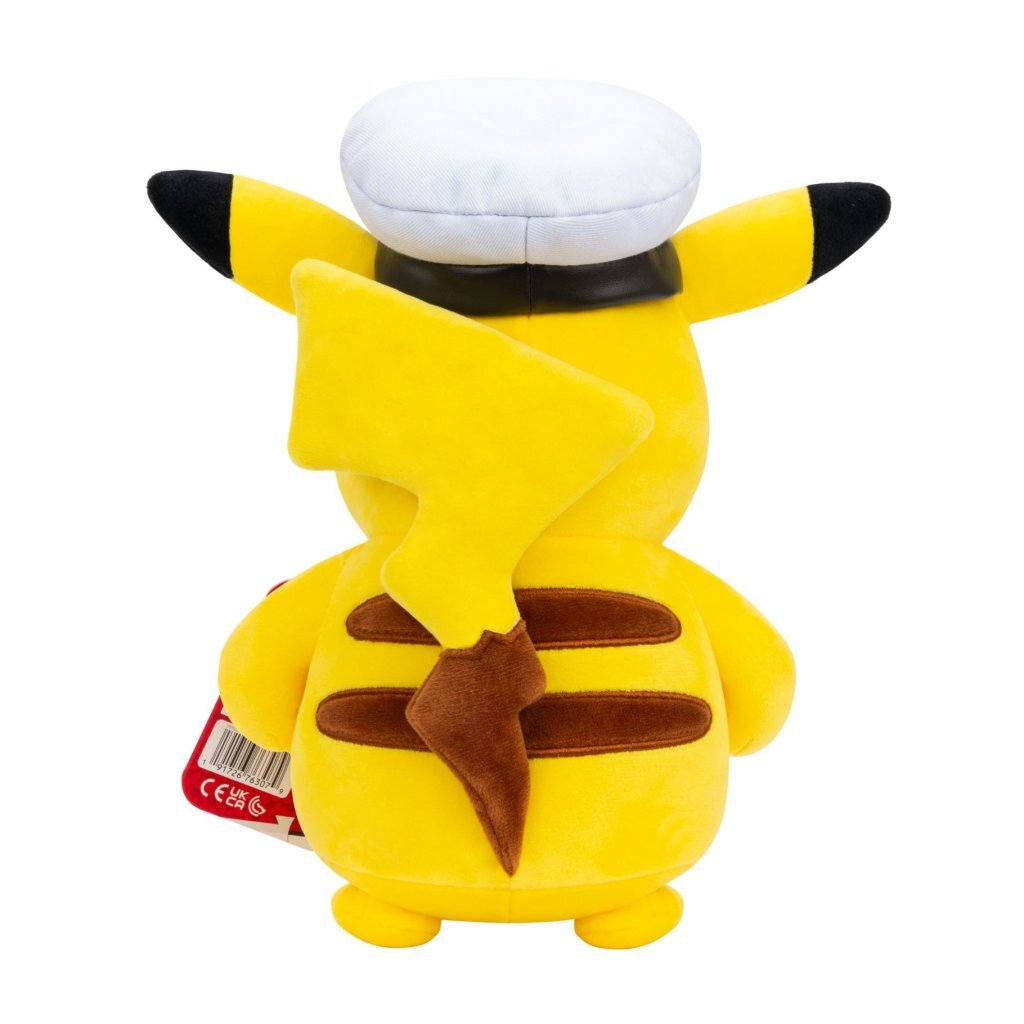 Pokemon Pok Eacute; mon câlin Captain Pikachu 20 cm