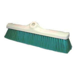 Balai d'écurie 40cm plastique vert