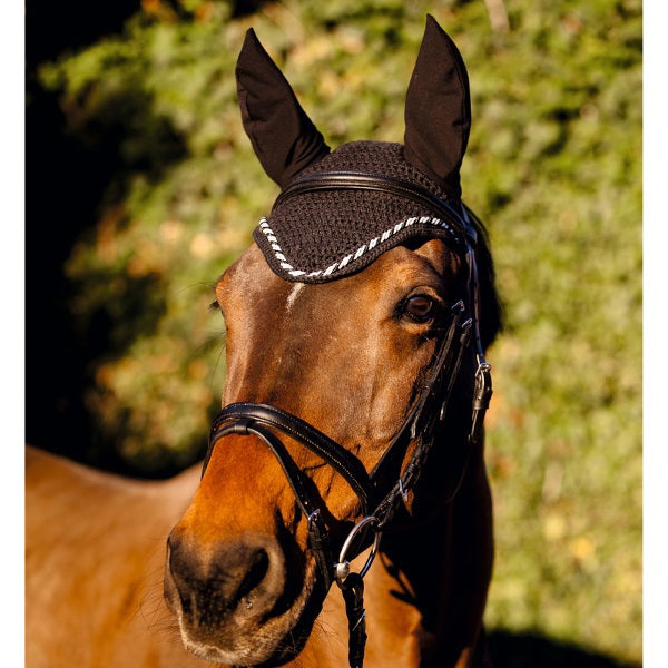 Filet anti-mouches avec oreilles noires