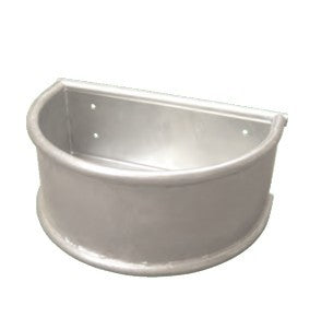 Mangeoire pour chevaux galvanisée, hémisphère