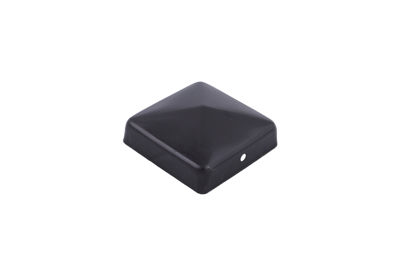 Waelbers poteau ornement pyramide 71x71mm noir
