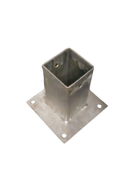 Support de poteau Waelbers sur plaque 71mm fv