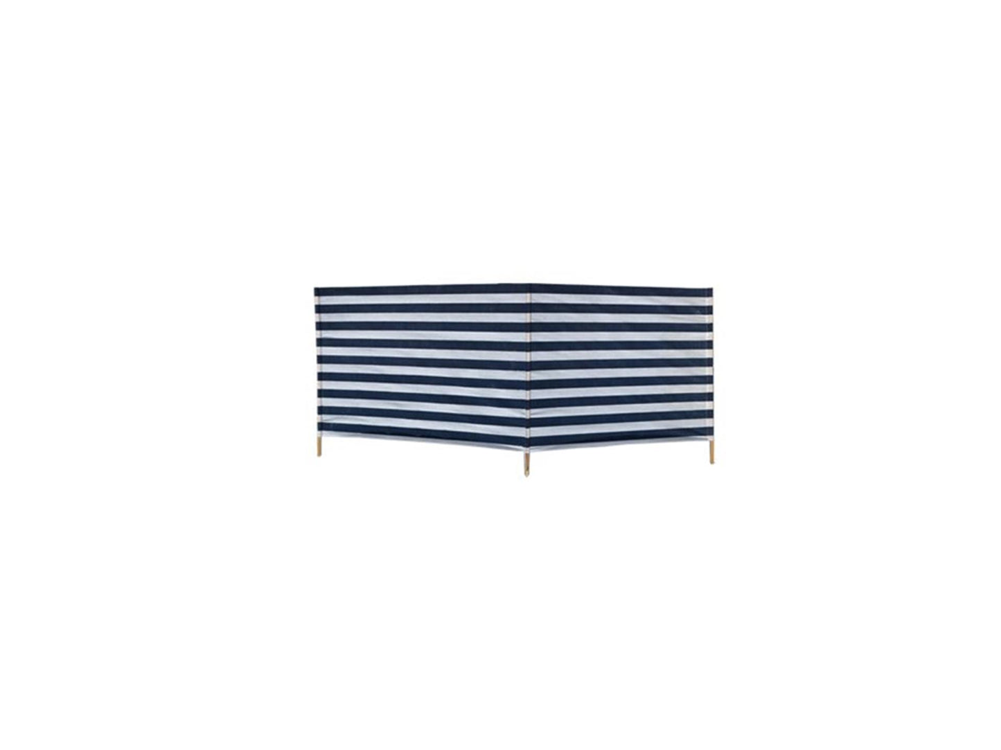 Gerkimex coupe-vent coton 240cmx90cm bleu blanc