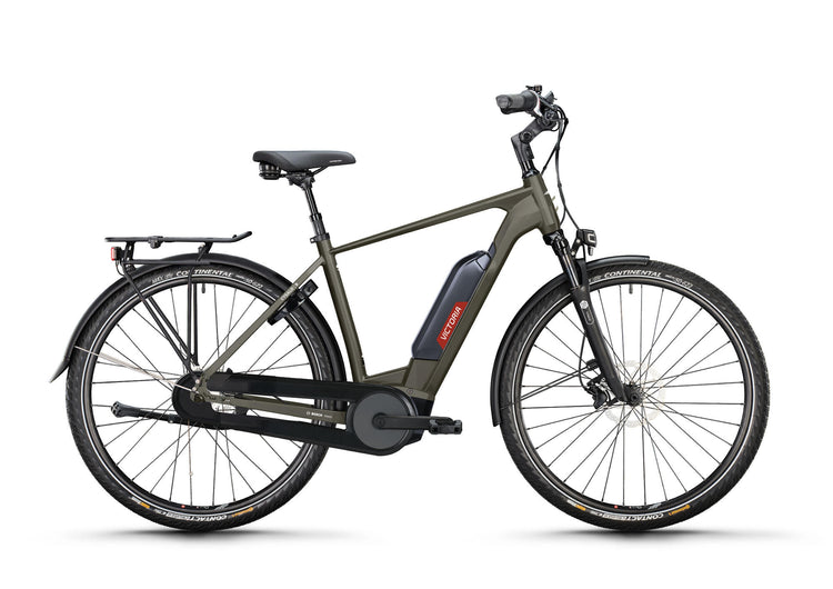 Victoria Electric Trekking Bike Cysalo 9 (# 1) Ebike Vict.Cysalo 9 28 52 Diam. 7sp anth chaud.