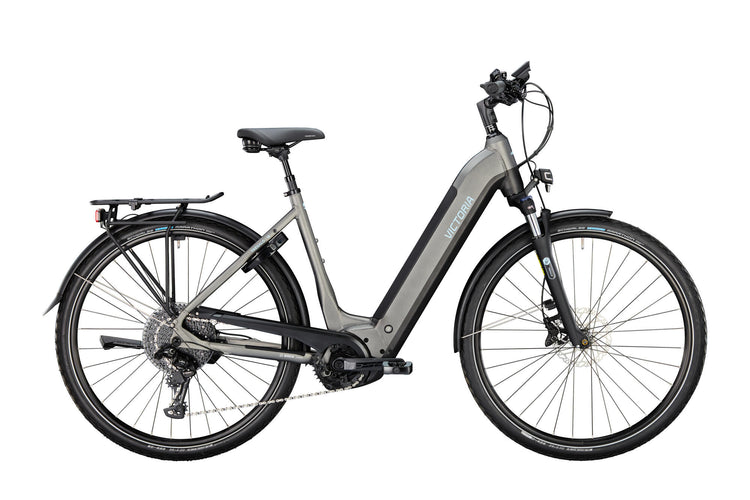 Victoria Electric Trekking Bike Tresalo 16 (# 1) Ebike Vict. Tresalo 16 28 44 11 wave batte noire