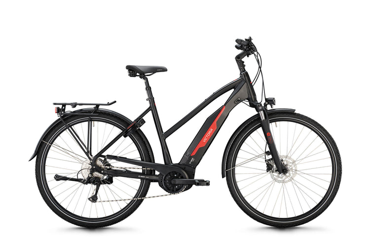 Victoria Electric Trekking Bike Tresalo 2 (# 1) Ebike Vict. Tresalo 2 28 53 escaliers 9sp. noir