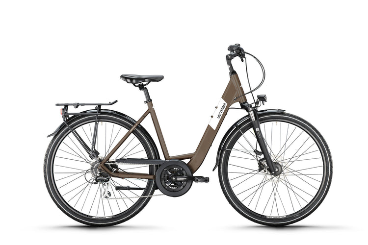 Victoria Trekking Bike Treqana 4 Mod. 24 vélo Vict.Treqana 4 28 51 Wave 24sp Earth Grey