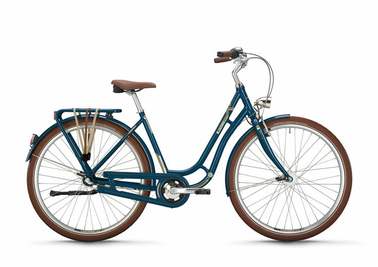 Victoria City Bike Antiqa 1 Mod. 24 vélo Vict.Antiqa 1 28 45 Nost.3sp Azurro Blue