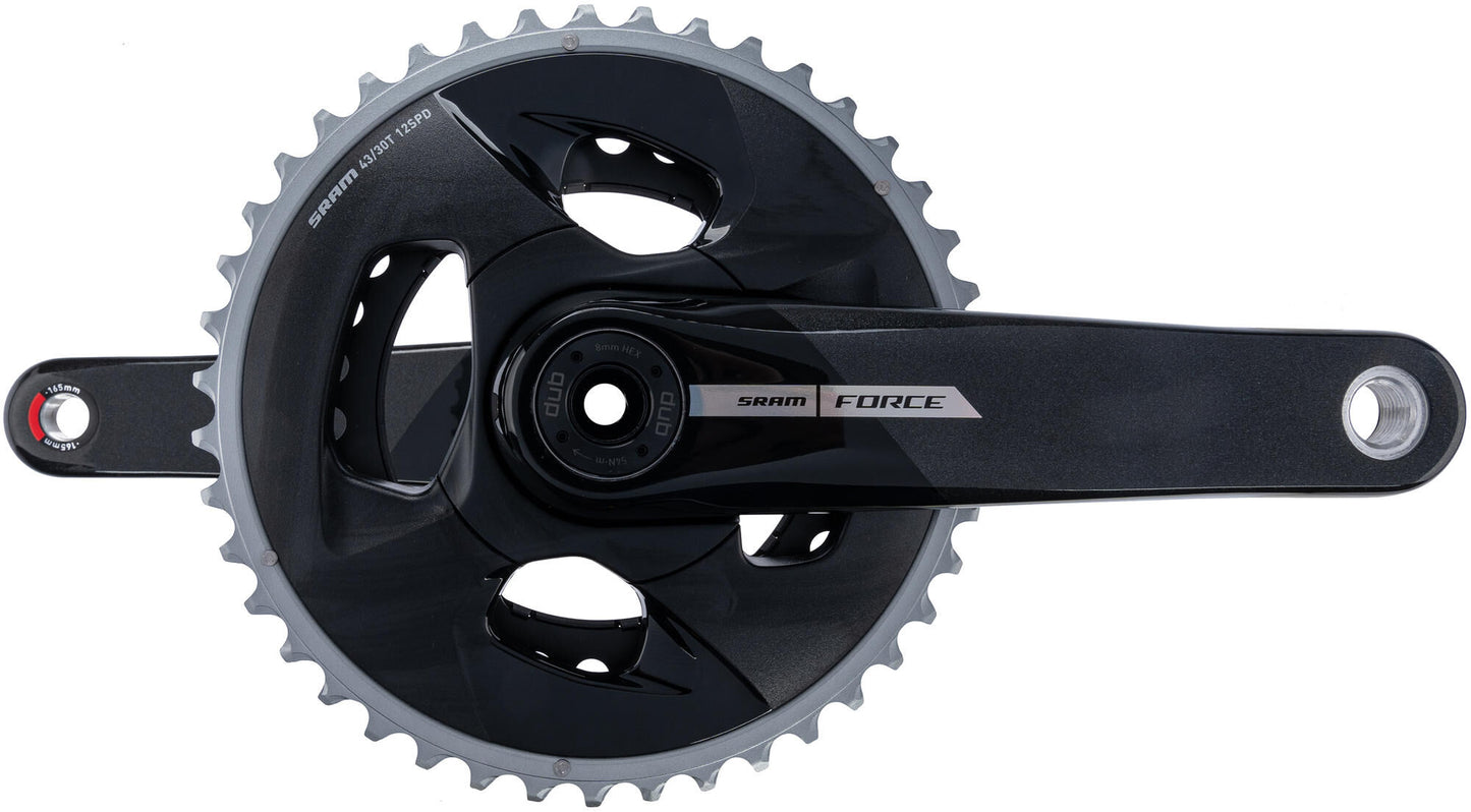 Pédalier Sram force axes pédalier force axes 165mm
