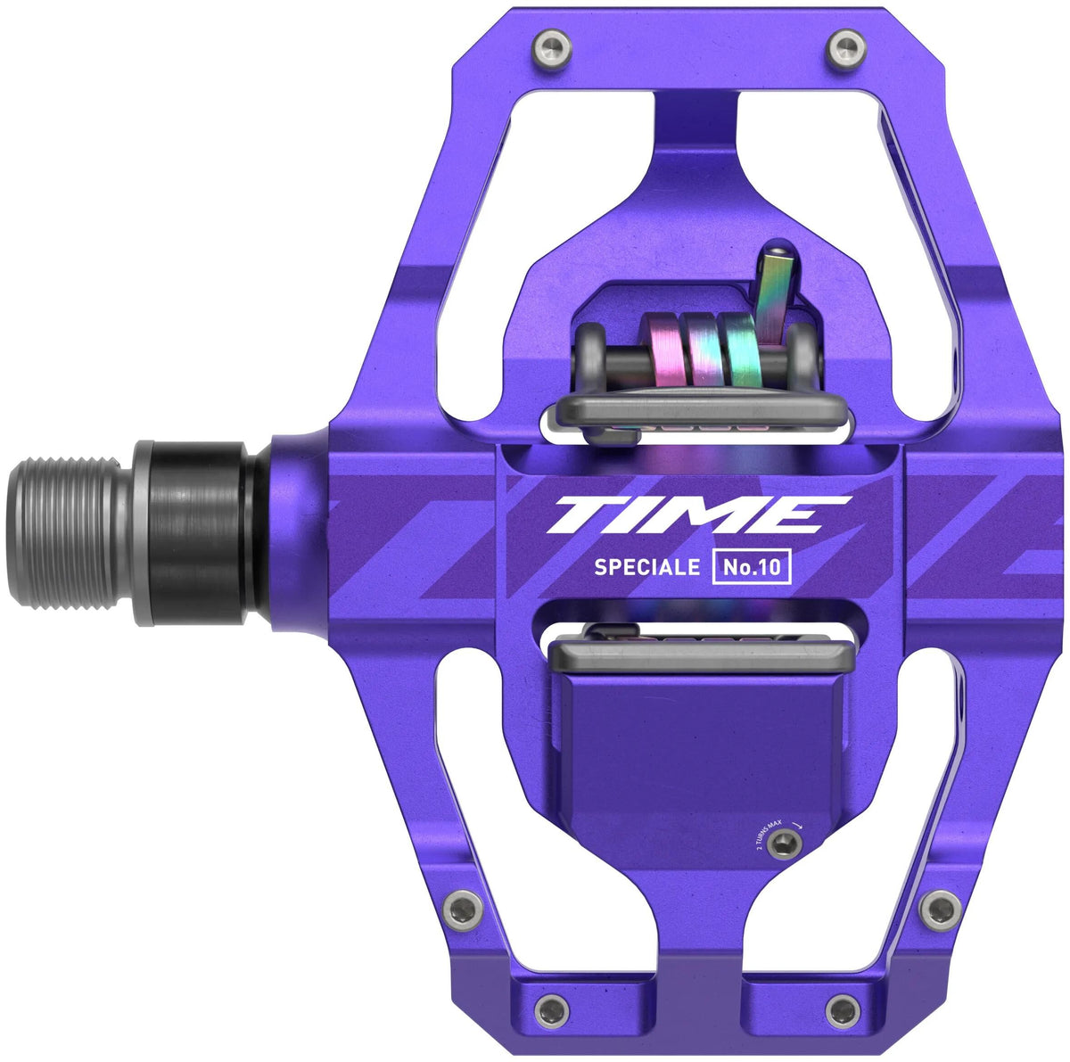 Pédale de système horaire spéciale 10 pédale spéciale 10 grande 69 x 90mm violet