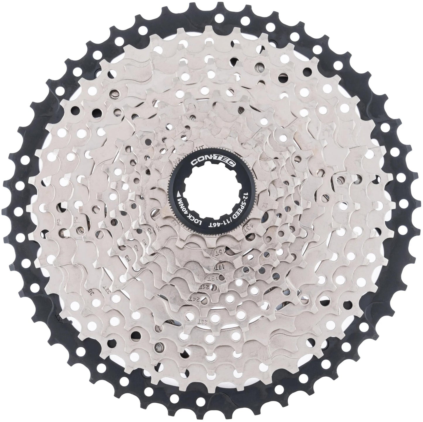 Contec CT Cassette Grad 11-46T 12SP SIL. noir