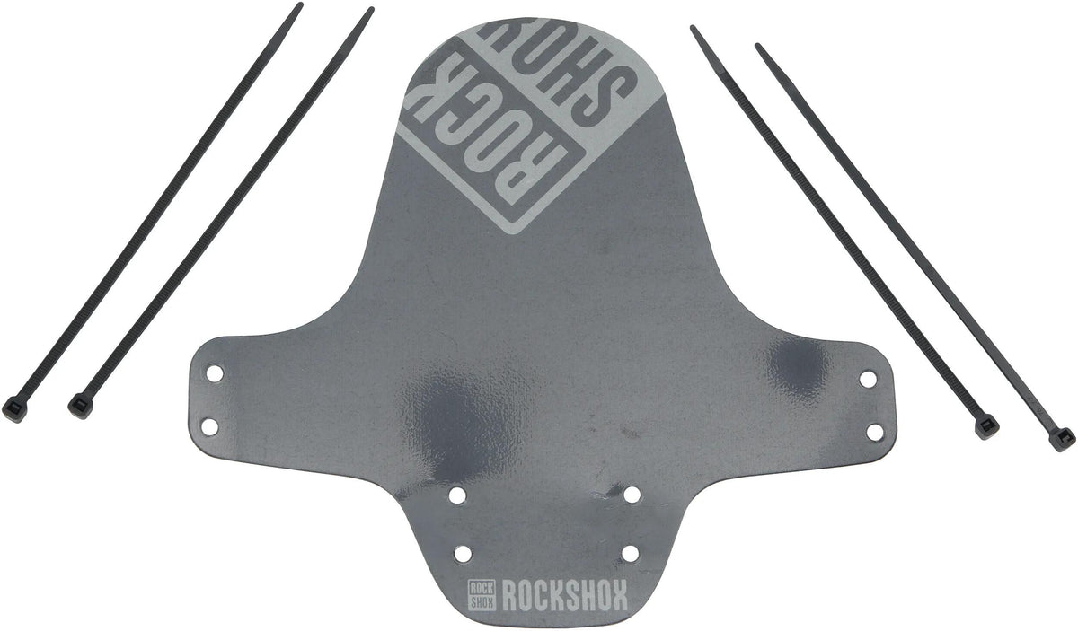 Rockshox steekspatbord fender clip-on fender rs black grey