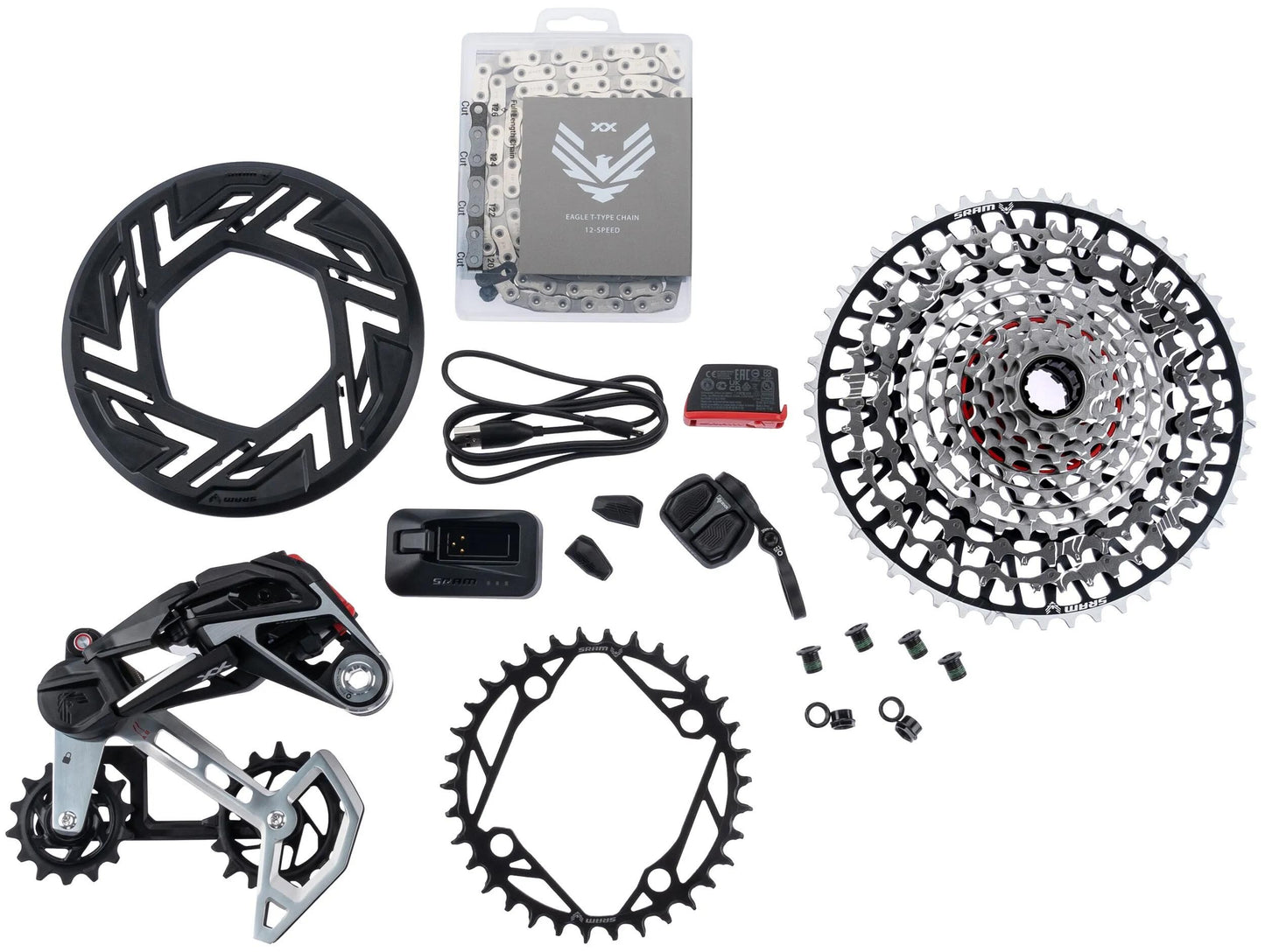 SRAM SET XX EAGLE AXS TR. Bike électronique 36t