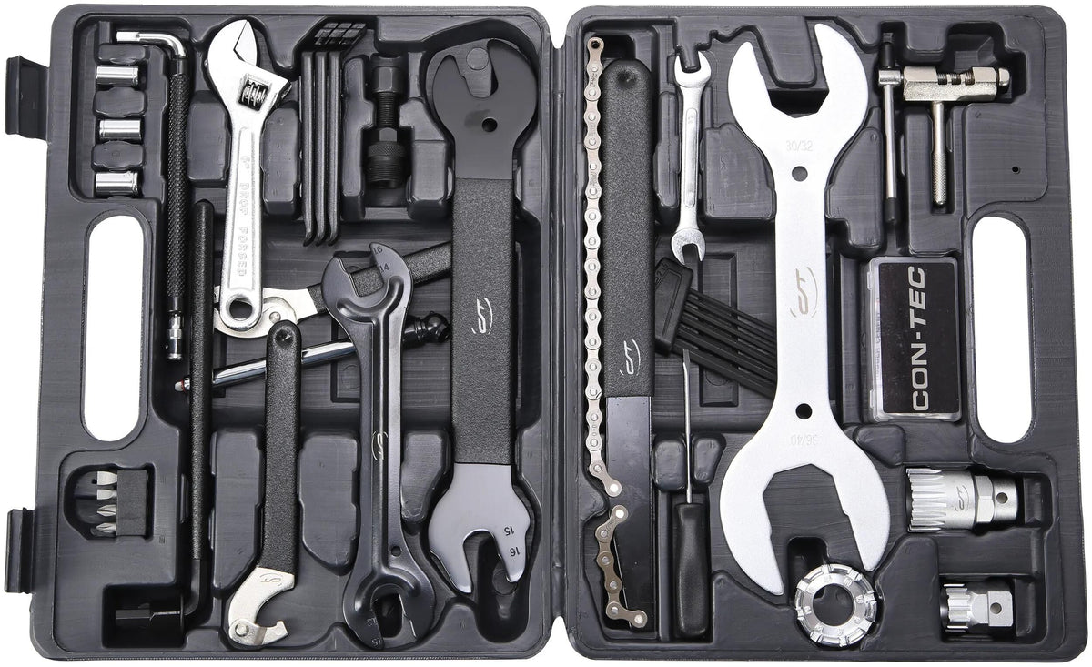 Mallette à outils Contec TFM-330 CT ensemble d'outils pour vélo 36 pièces