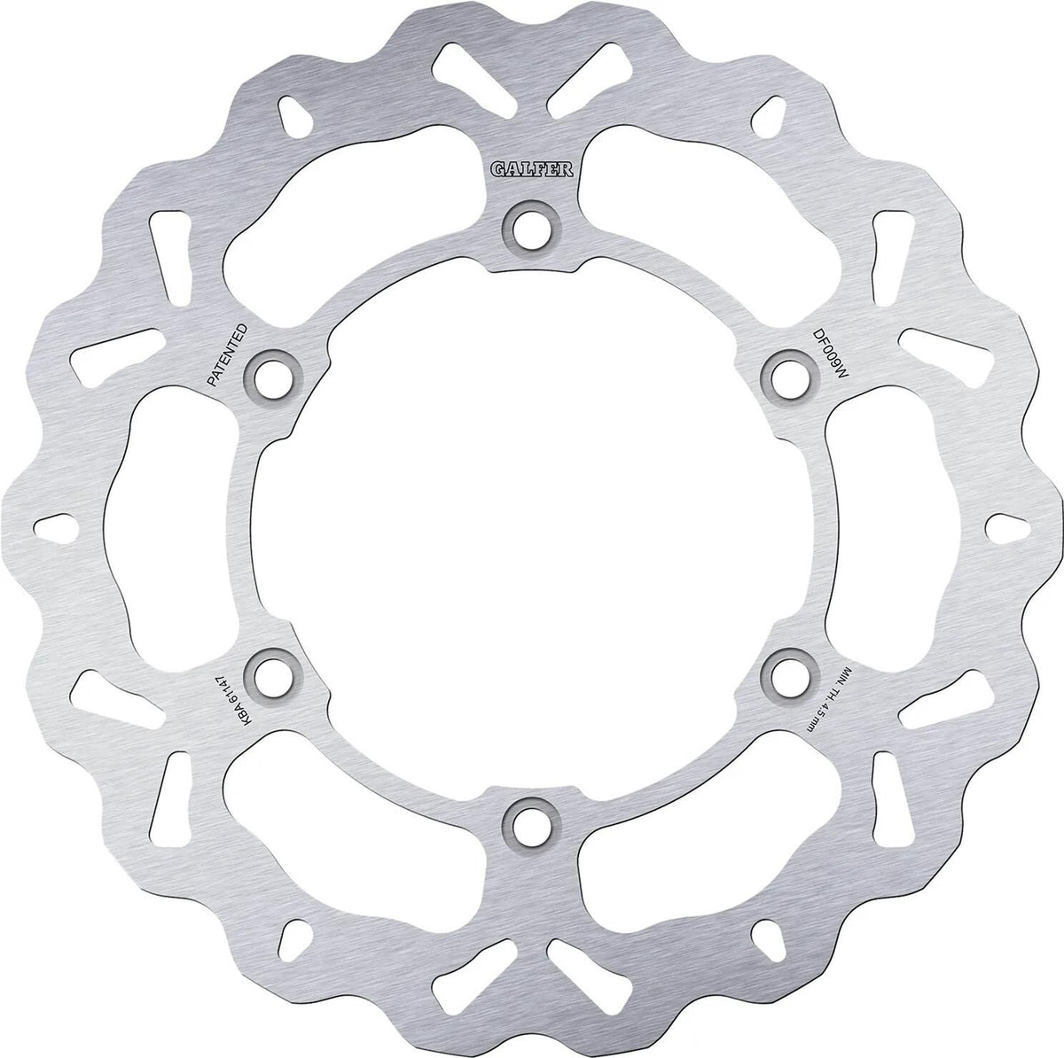 Disque de frein Galfer wave df009 rotor df009 type w rigide