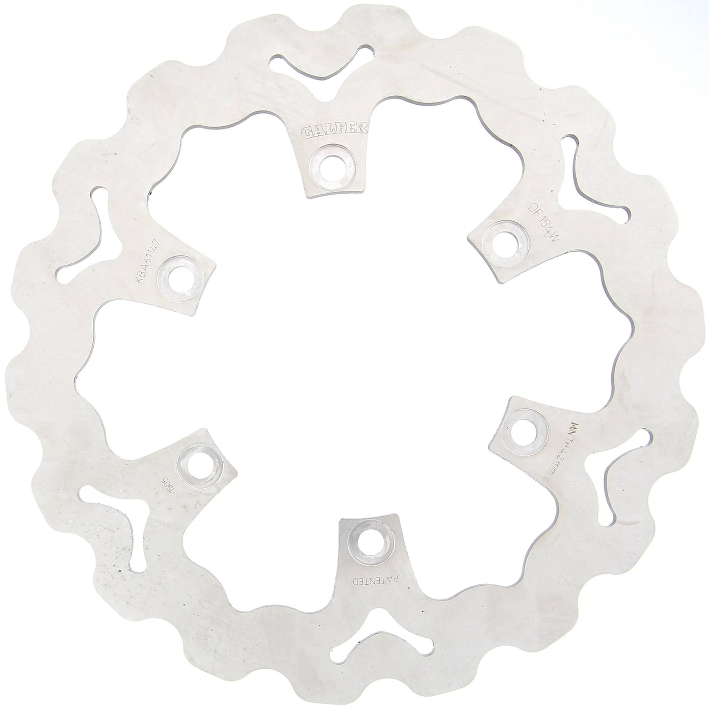 Galfer wave disque de frein df154 rotor df154 type w rigide