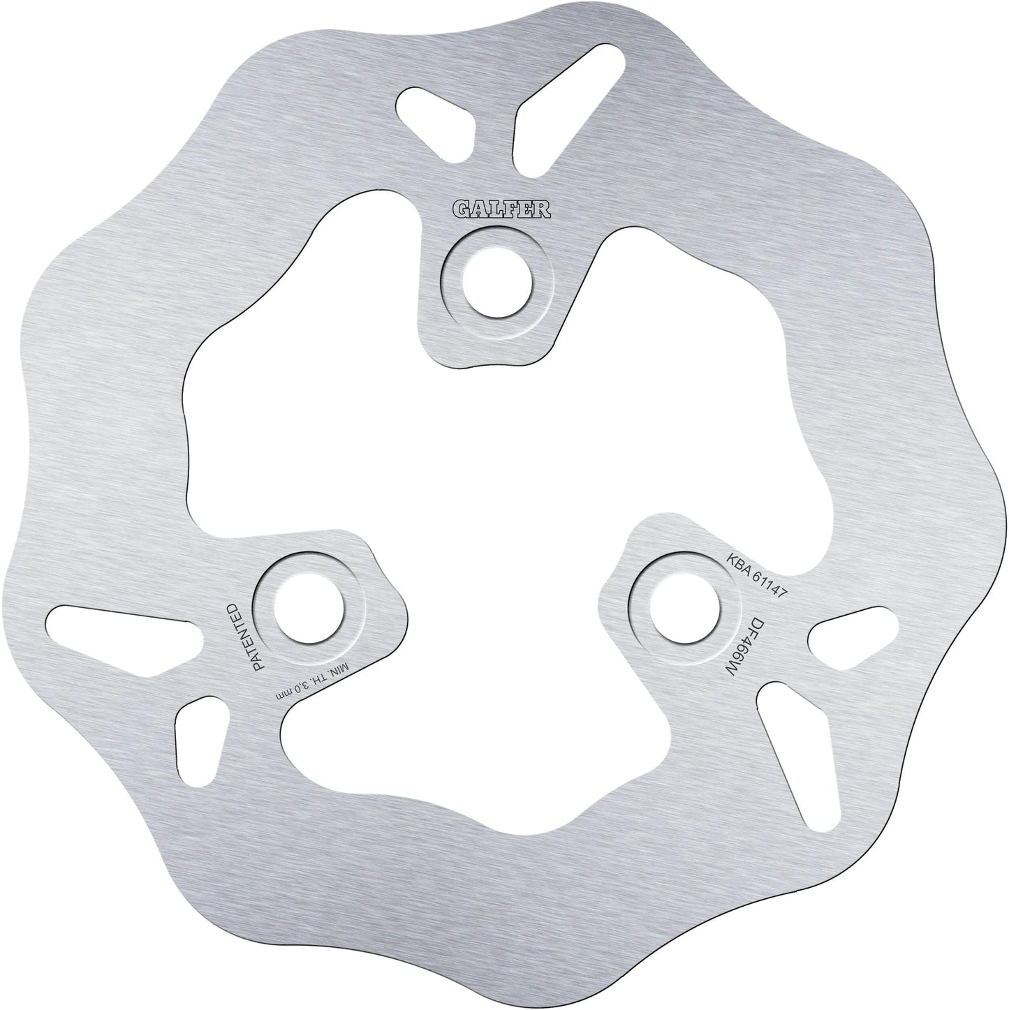 Galfer disque de frein df466 rotor df466 type w rigide