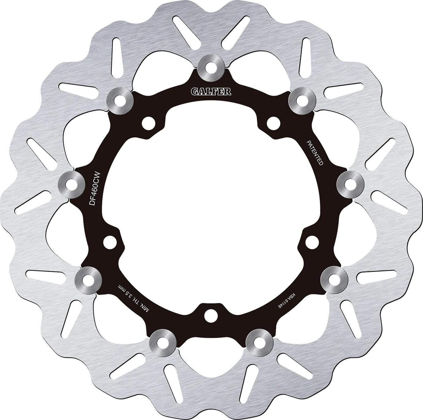 Galfer wave disque de frein df460 rotor rotors de frein natation