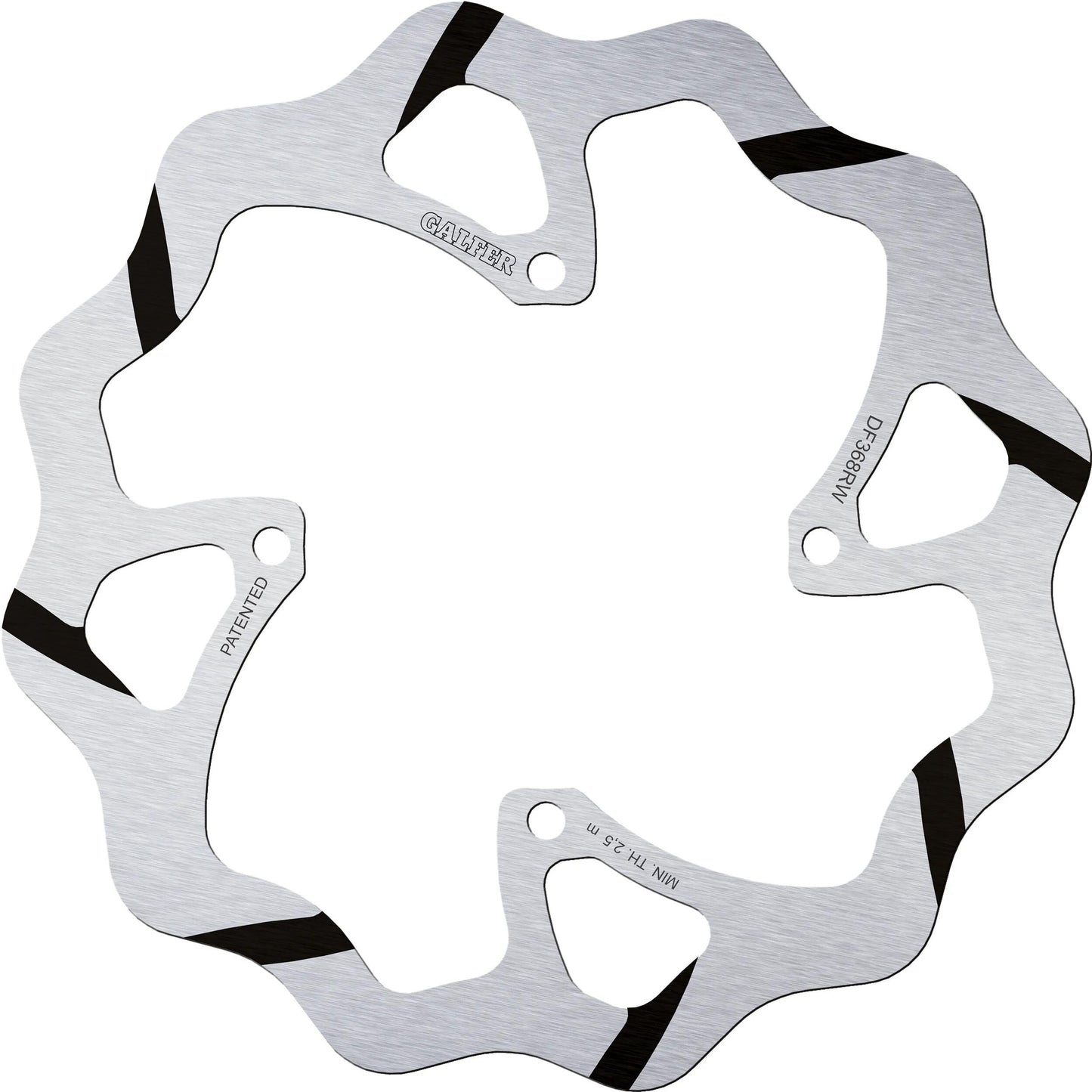Galfer disque de frein de golf df368 rotors de frein starr rainurés