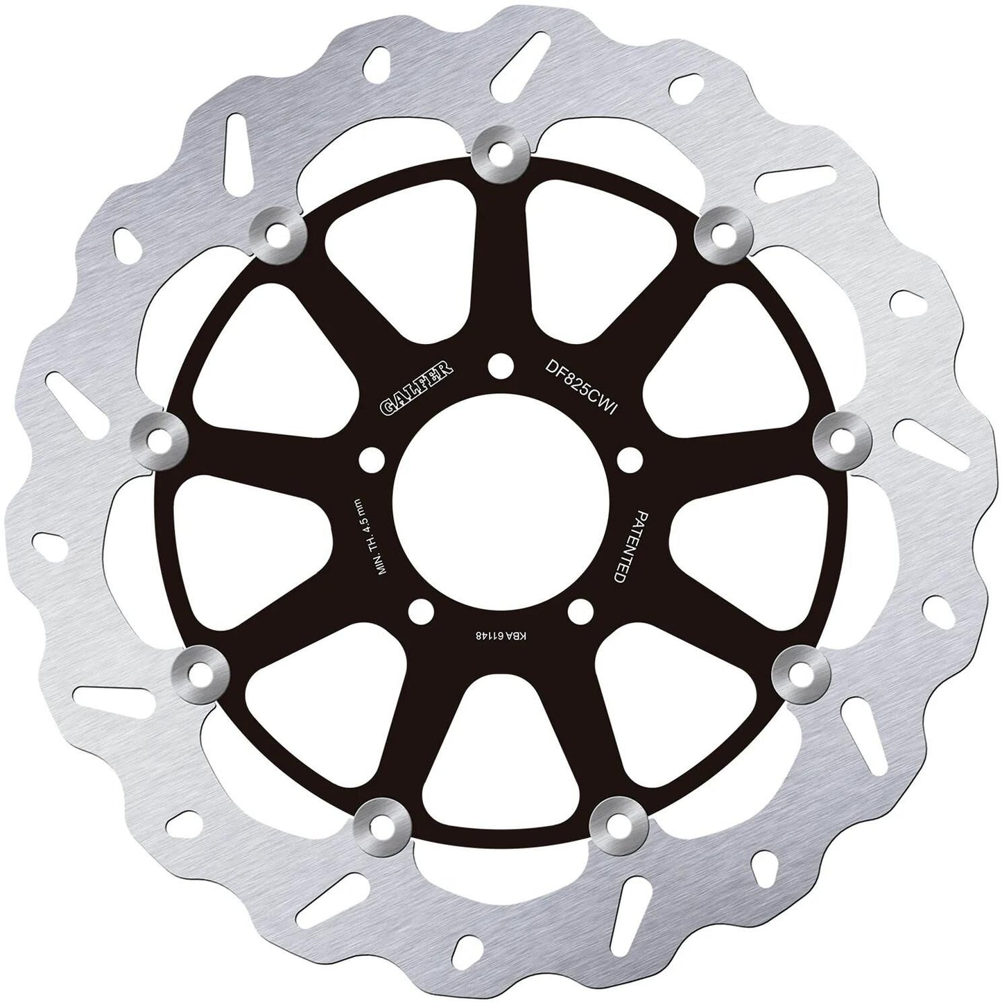 Disque de frein de golf Galfer df825 rotors de frein flottants gauche
