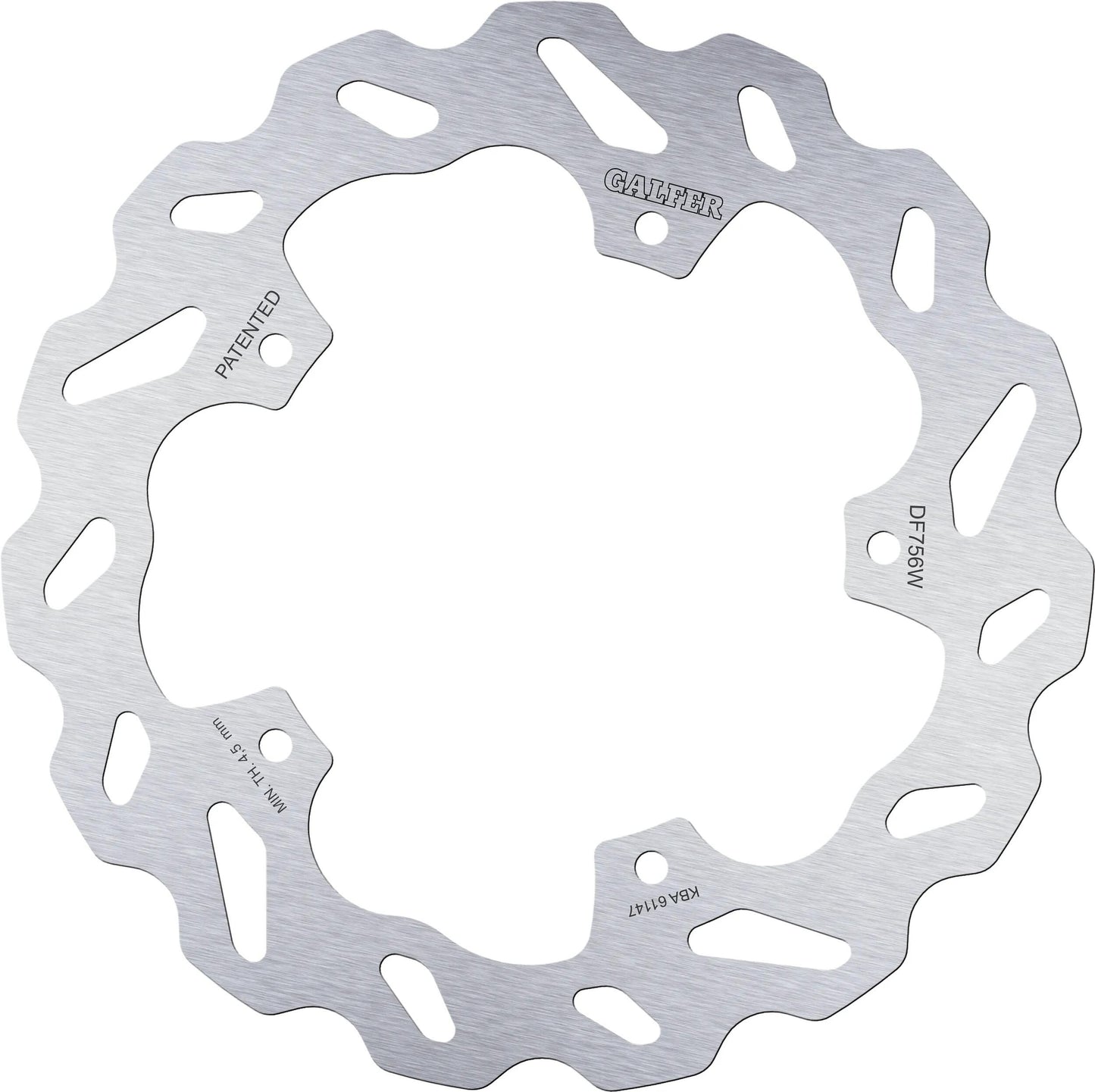 Disque de frein Galfer df756 rotors de frein starr r90r