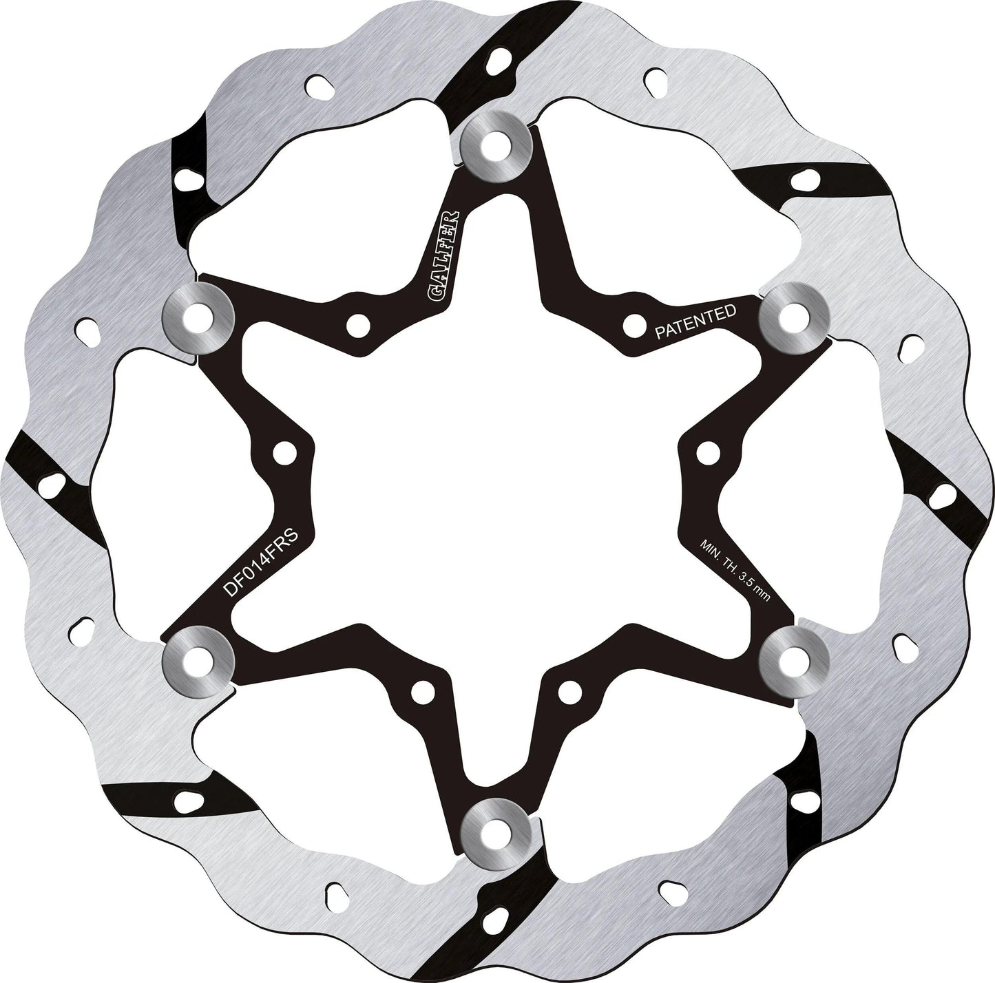 Disque de frein Galfer Wave df014 rotor df014 frs offr.overs.float.gr.