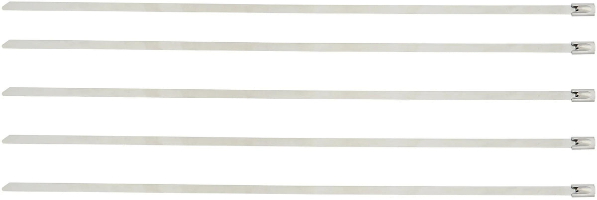 Sport silencieux en acier inoxydable à égalité 300 mm 5pcs.