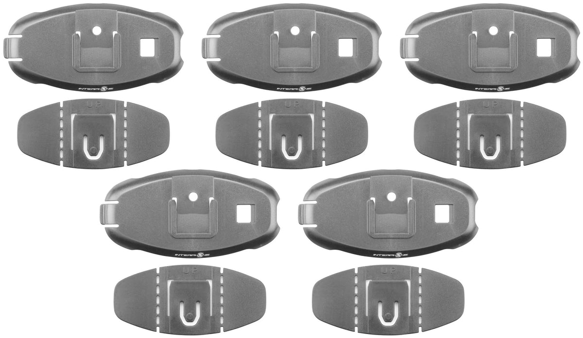 Interphone clips adhésifs de remplacement adhésif clmaps interph. 5 pièces. connexion active