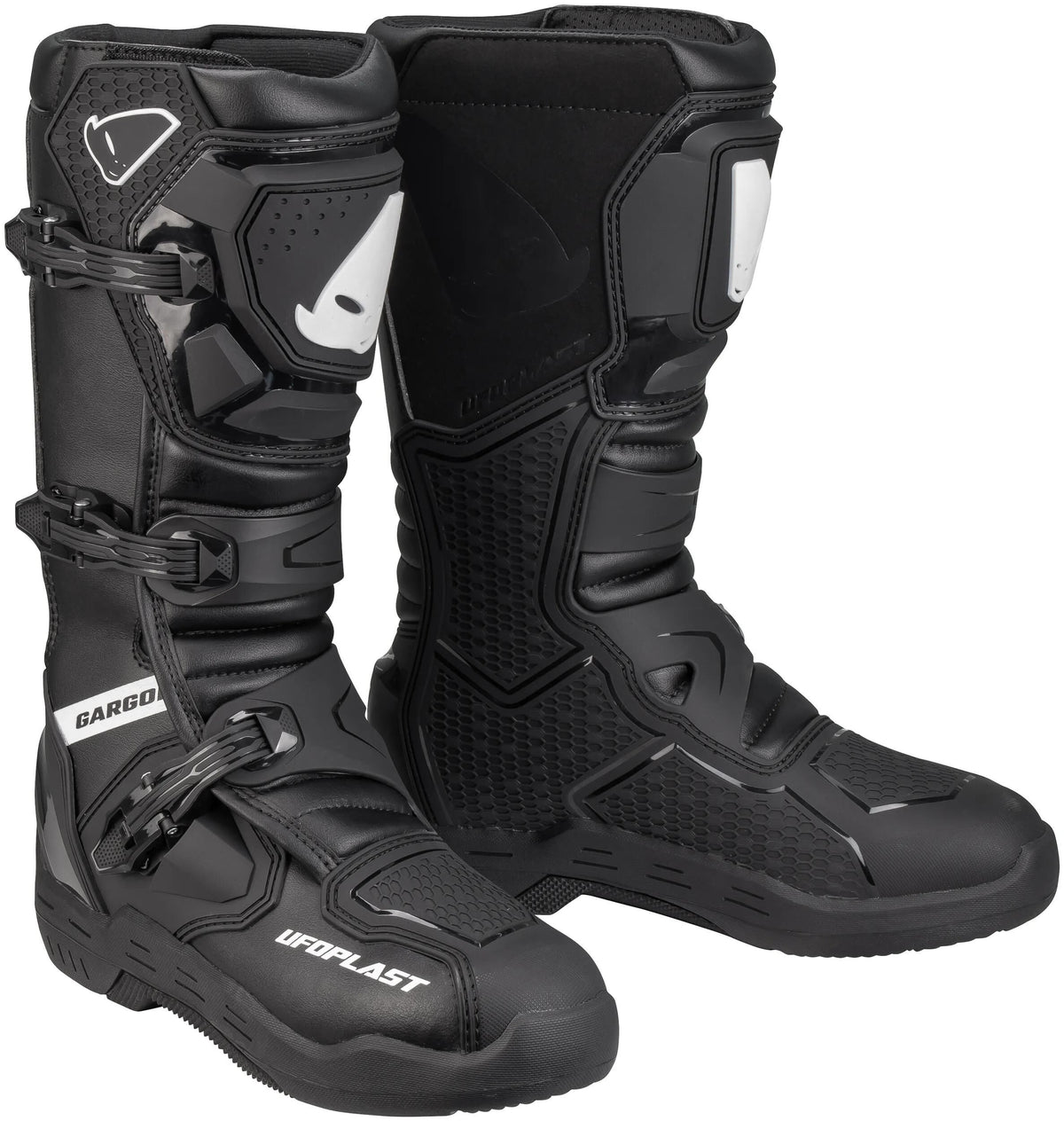 Ufo plast boot gargor bottes ufo gargor noir blanc gr. 42