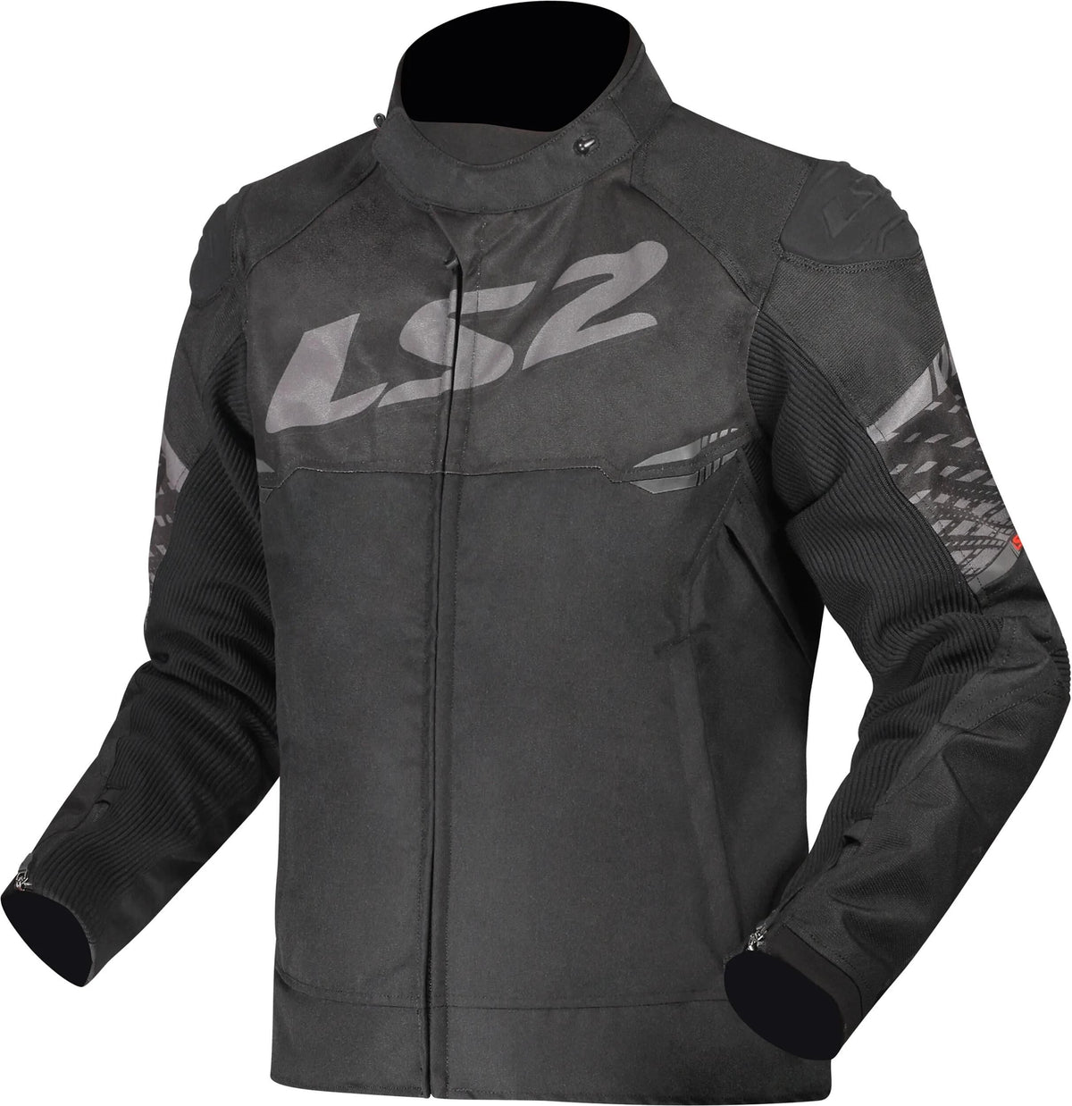 Ls2 apex veste veste apex hommes noir gris foncé gr.xxl