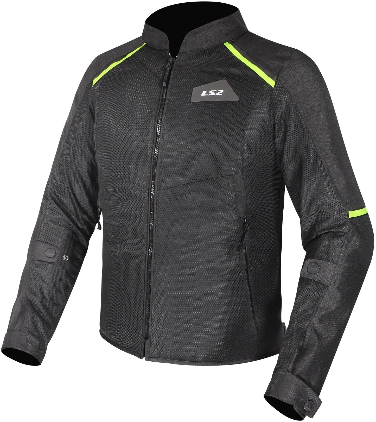 Ls2 veste brise homme veste brise hommes noir jaune gr. XXL