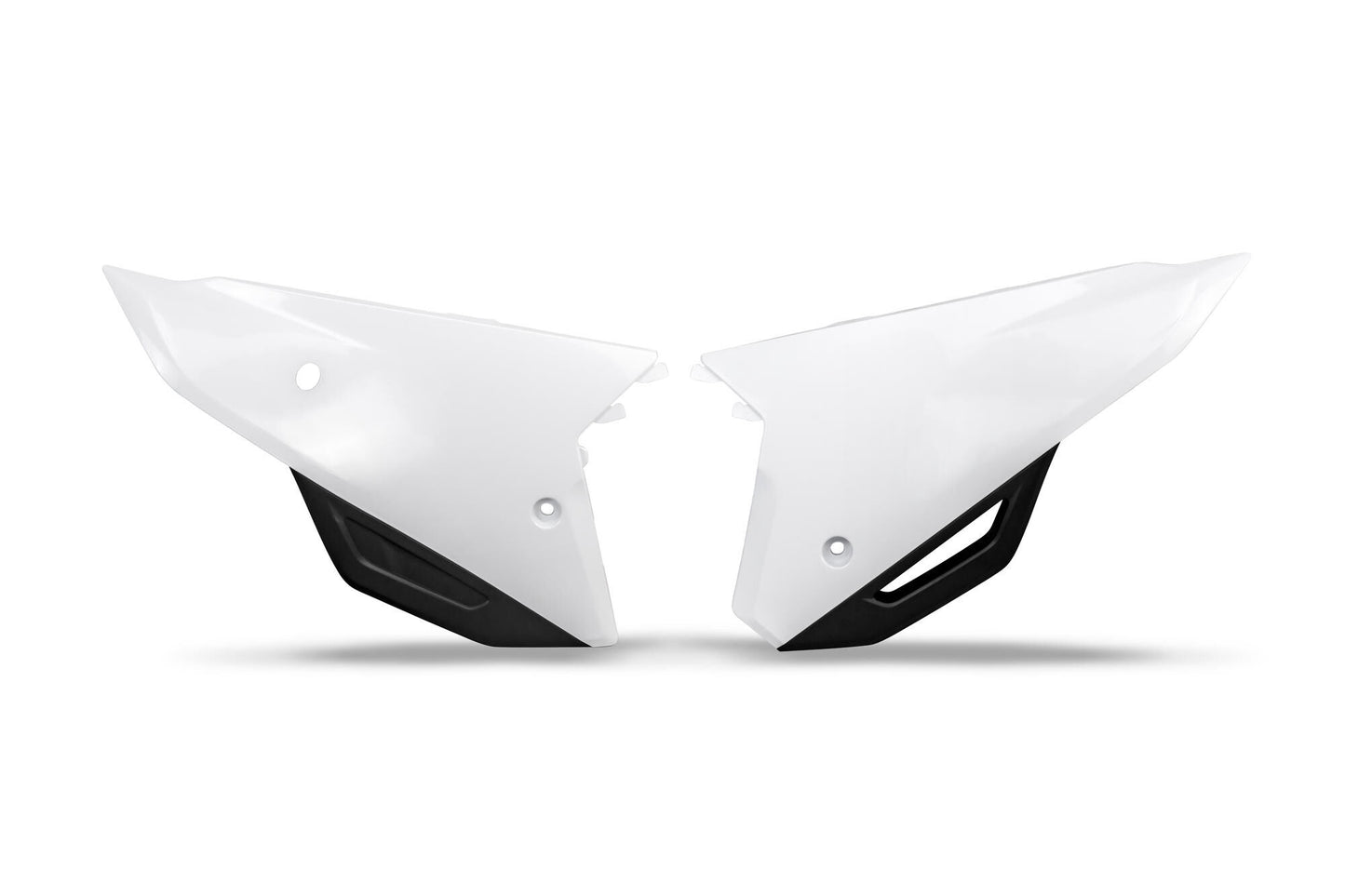 Caches latéraux Ufo plast caches latéraux ufo honda blanc