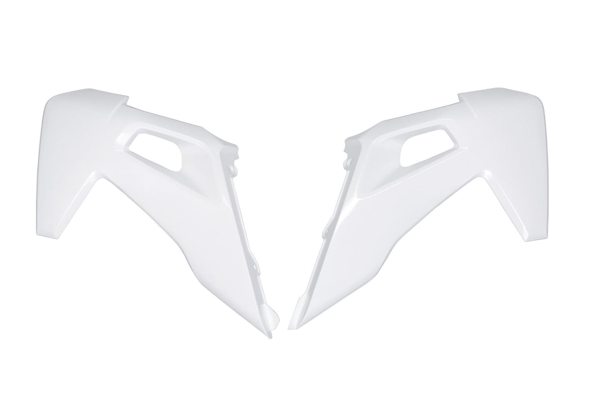 Cache radiateur Ufo plast cache radiateur ufo husqvarna blanc