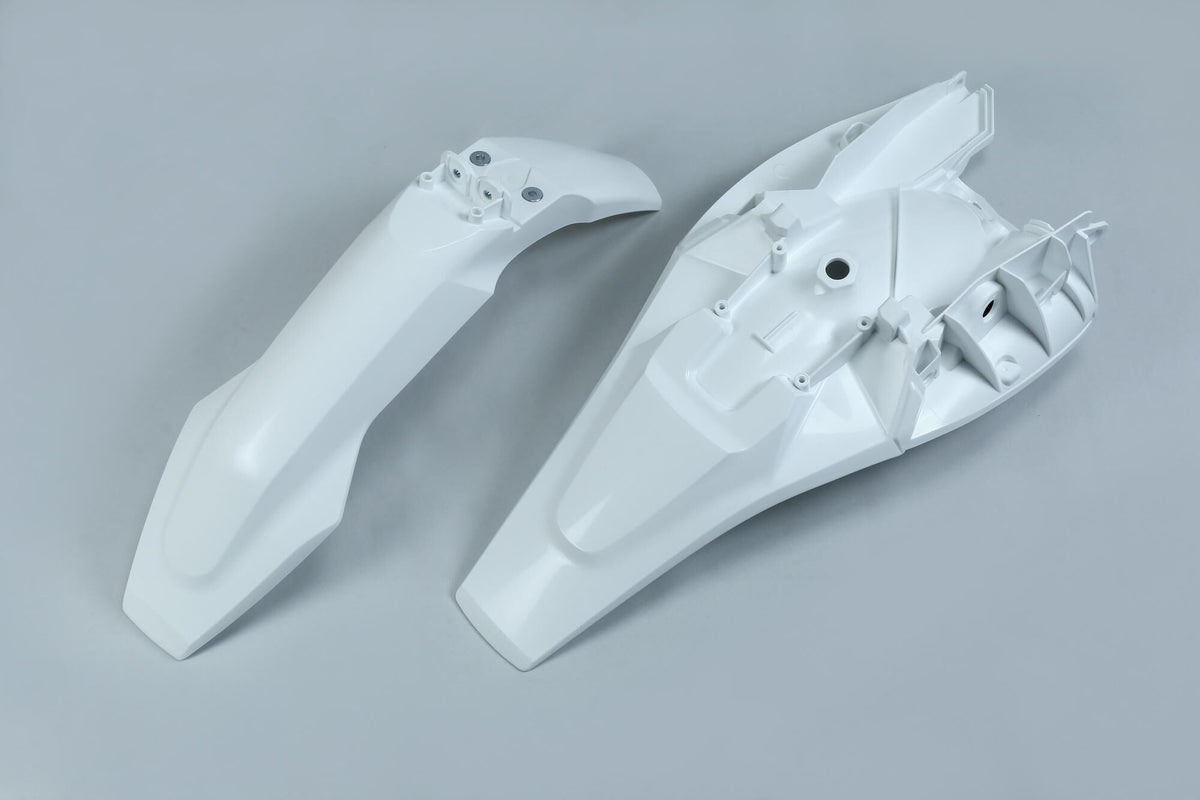 Jeu de garde-boue Ufo plast jeu de garde-boue ufo husqvarna oem blanc
