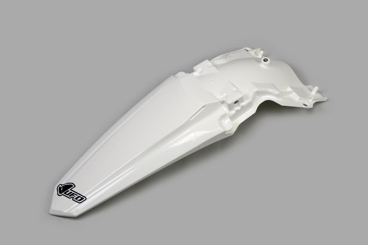 Garde boue arrière Ufo plast garde boue ufo kawasaki blanc