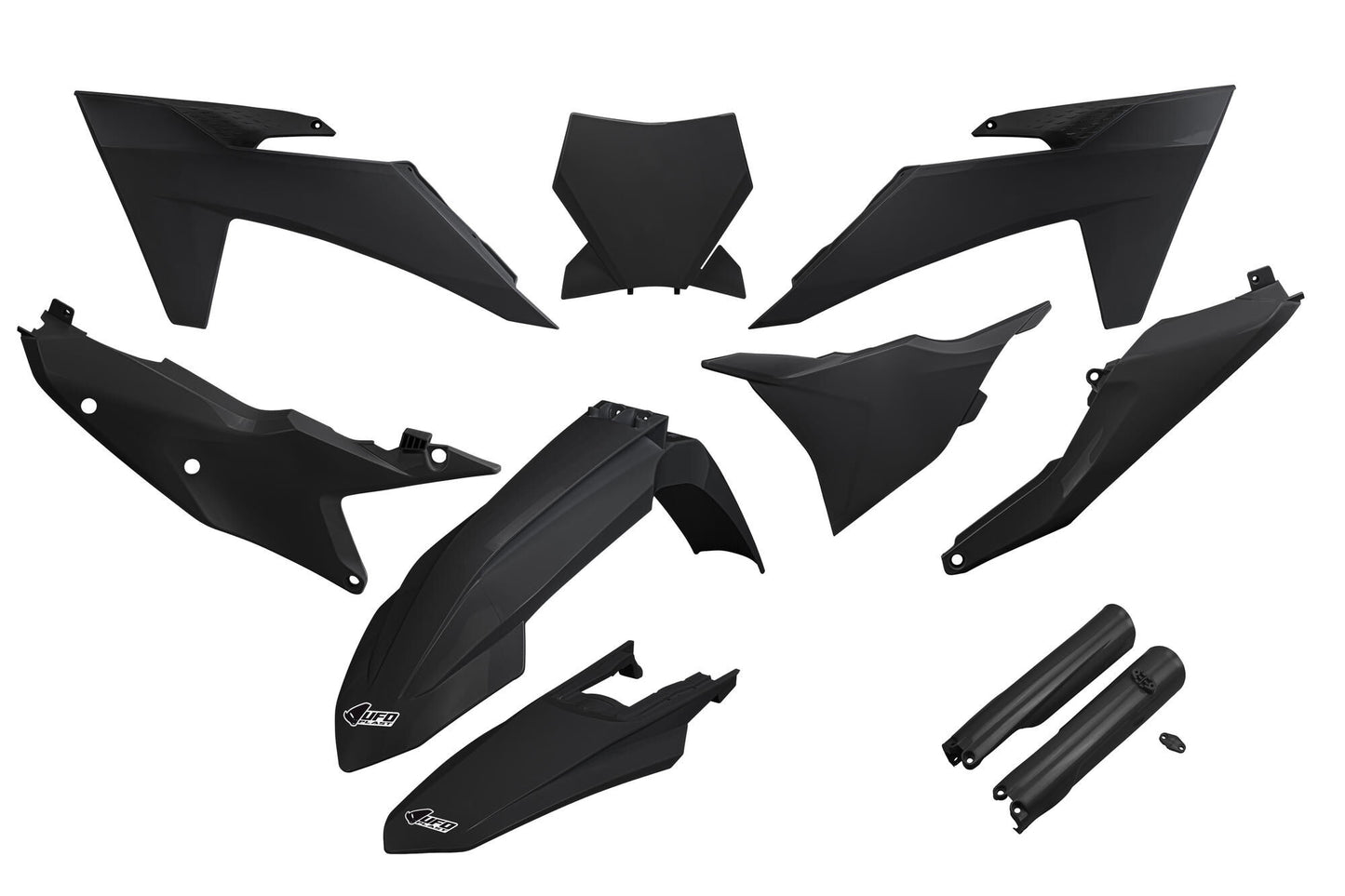 Kit déco carrosserie Ufo plast ufo ktm noir