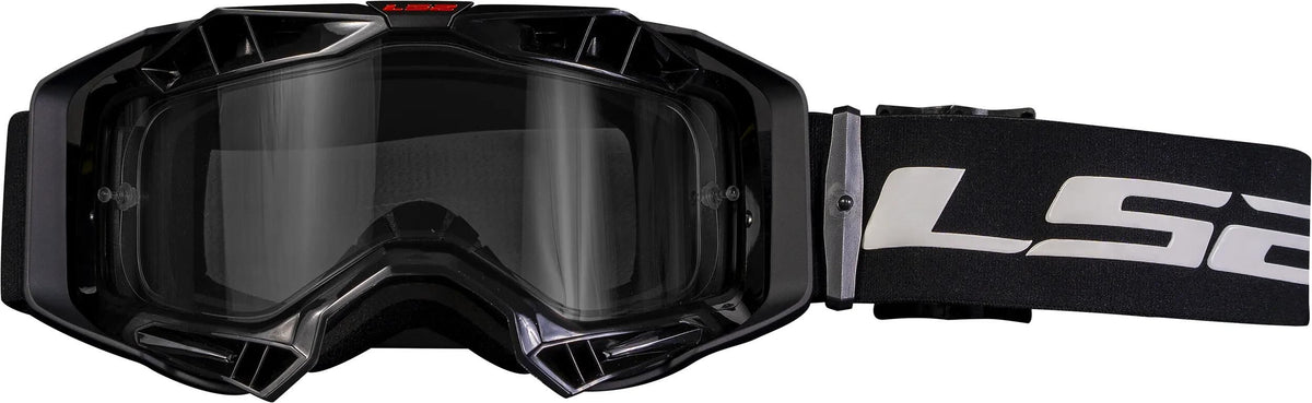 Ls2 aura enduro lunettes de motocross lunettes aura enduro noir