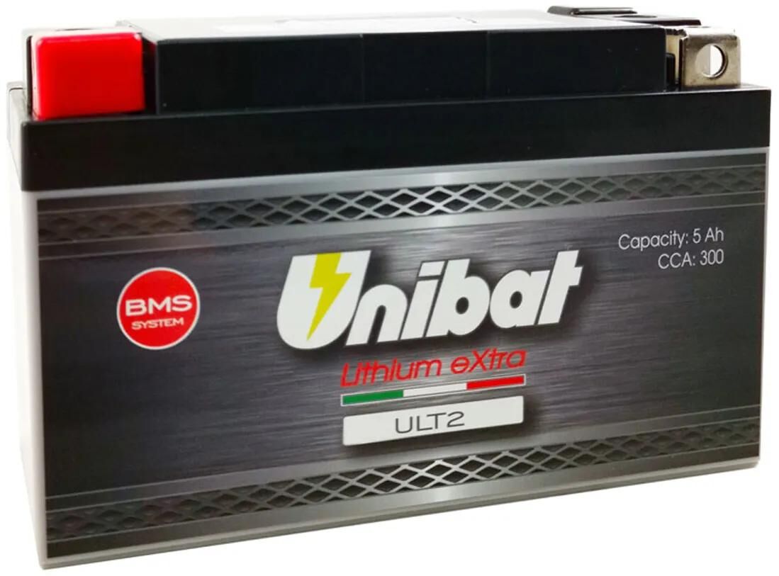Batterie Unibat lifepo4 ult2. batterie ult2 4pin lithium supplémentaire