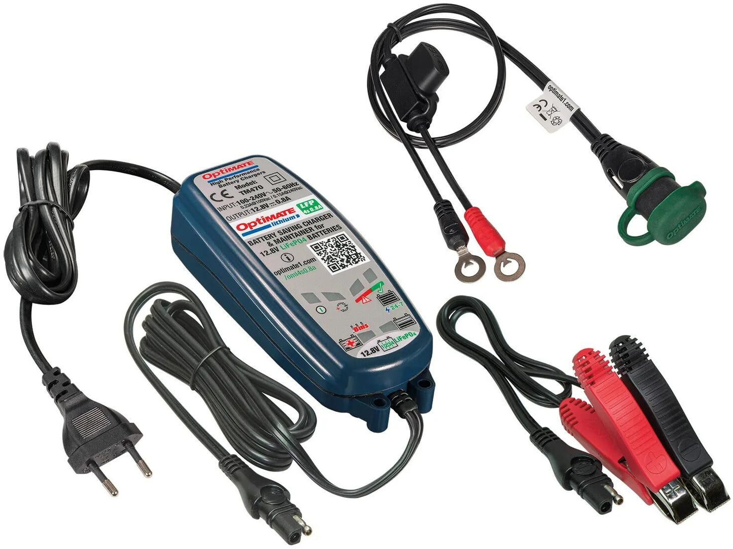 Tecate Battery Charger Optet Lithium 4S 0.8A. Optate 4S Charger Lithium 0.8a