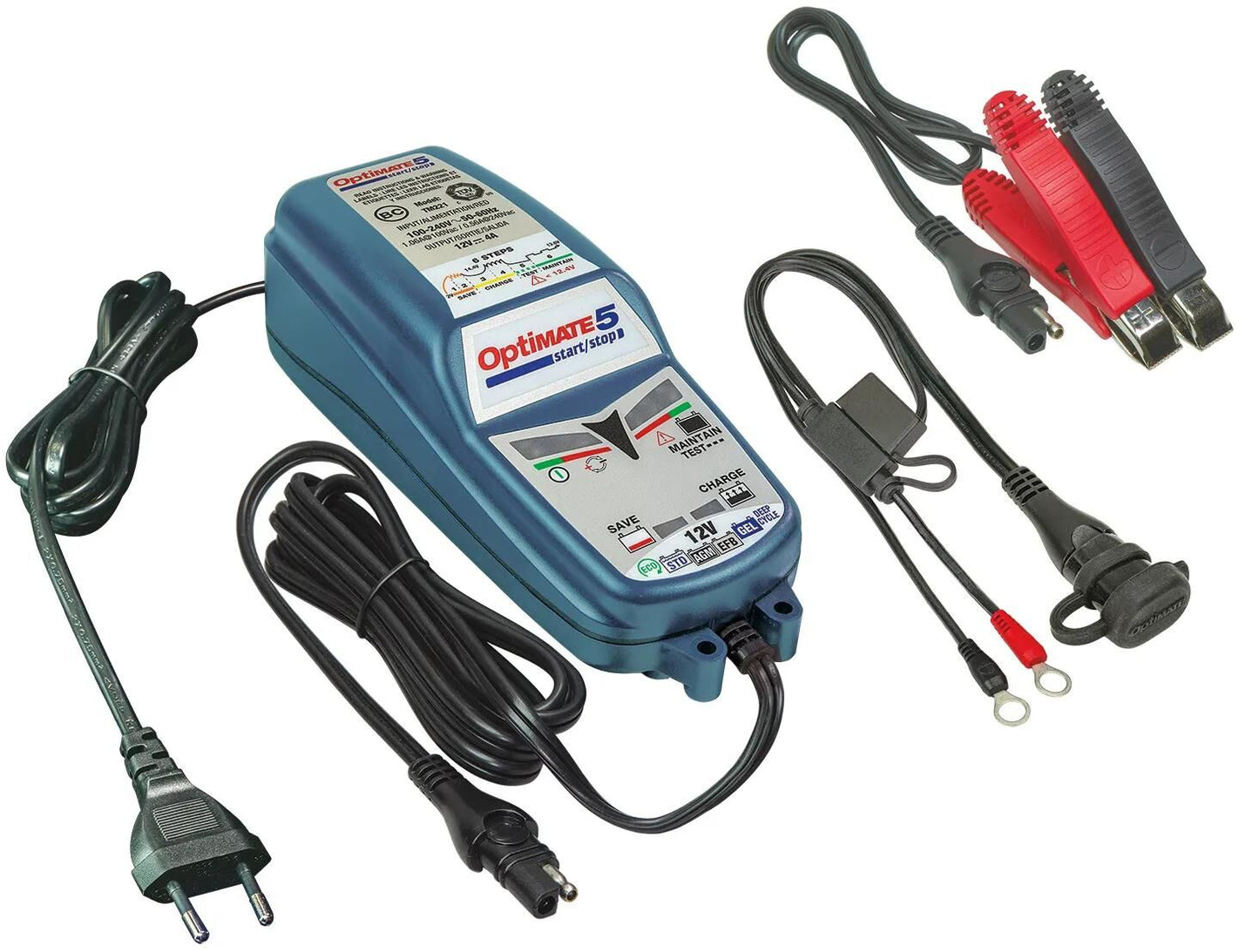 Chargeur de batterie Tecate Optate 5 Starte Stop Optate 5 Charger 4A