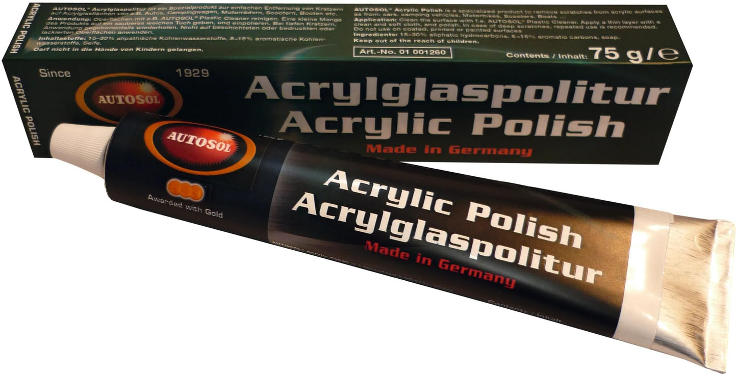 Autosol en verre acrylique polonais Auto 75 ml