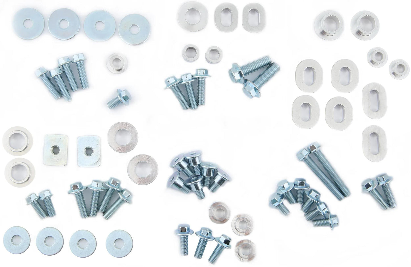 Jeu de boulons Spec-x assortiment de vis tout-terrain moto 68 pièces