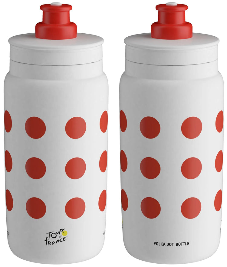 Bouteille d'eau Elite Fly Tour de France Trinkfl. fly tour d e france polka rouge 550ml