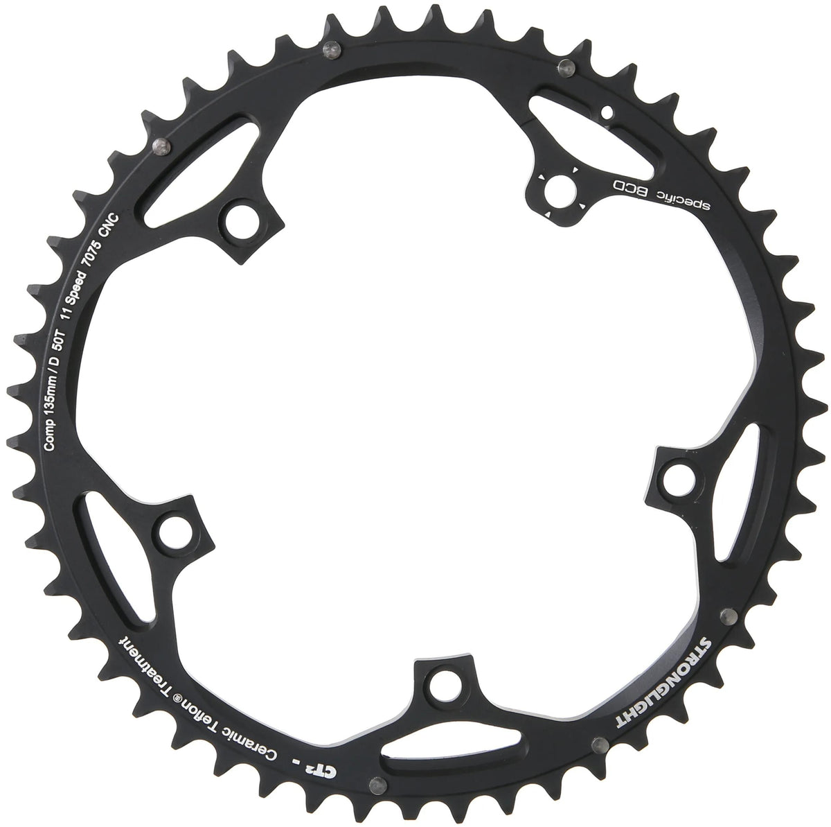Stronglight Chain Ring Strongl.CT2 50T Black