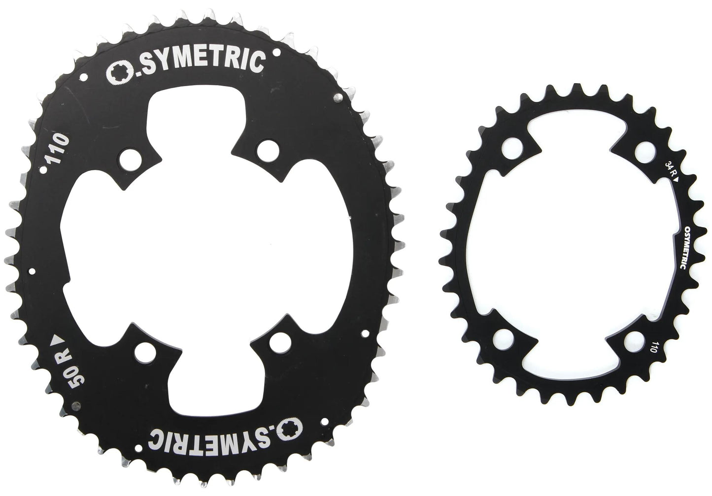 Anneau de chaîne O.Symétrique 34 50T Kit