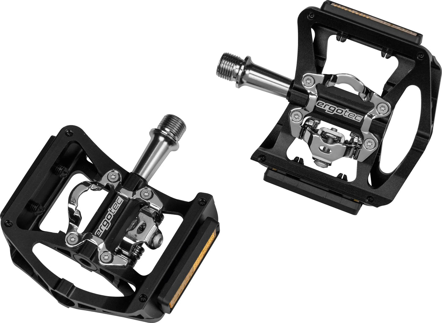Elvedes pédales ep superlight 9 16 en aluminium noir