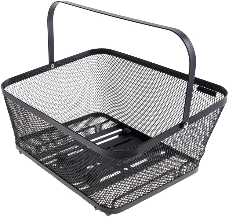 Contec panier de vélo, à l'arrière du vero mik 2.0 ct hr-basket vero mik 2.0 acier 40x30x18 14 cm noir