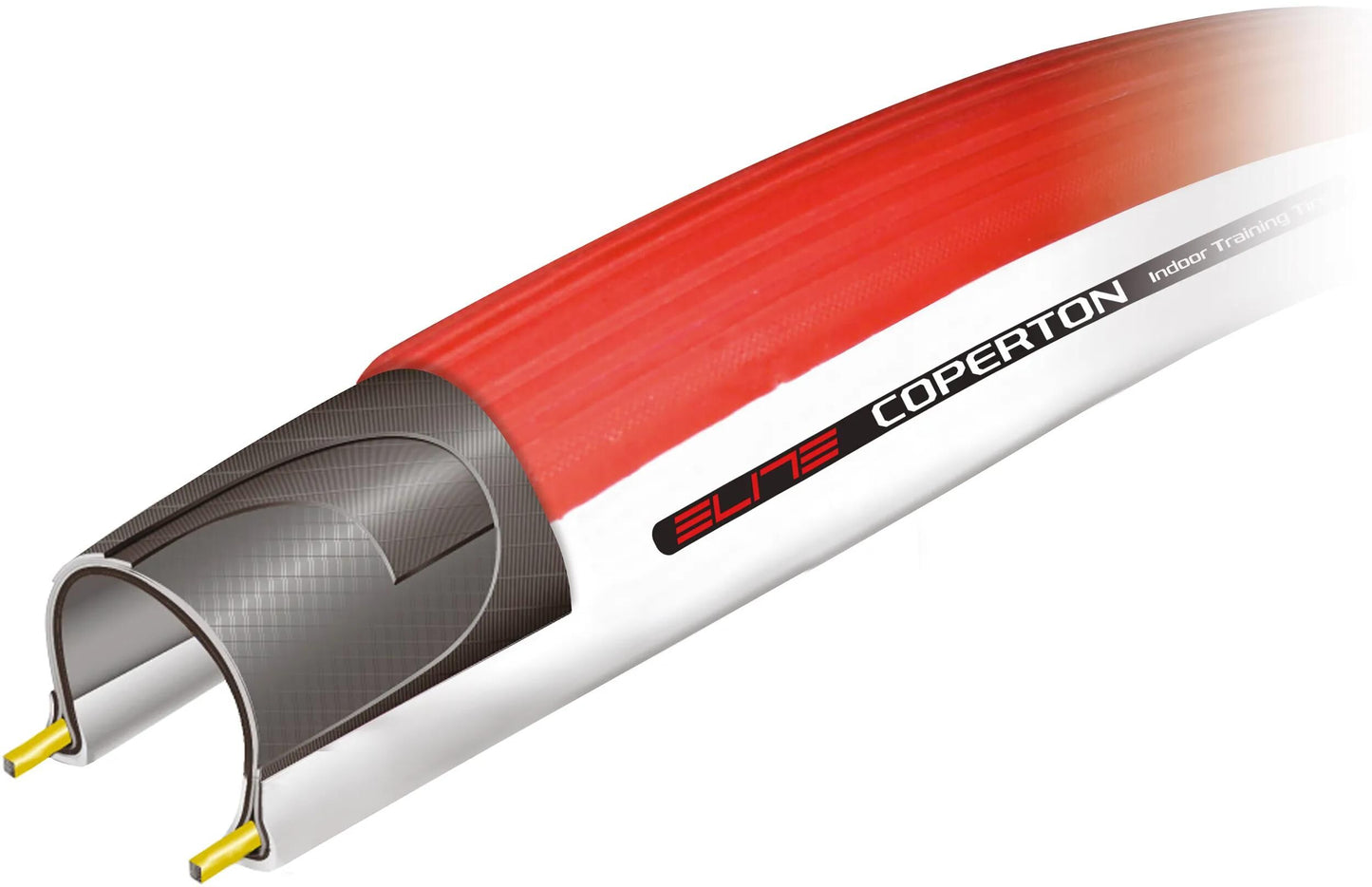 Pneu d'entraînement Elite coperton 700c pneu coperton 700c rouge