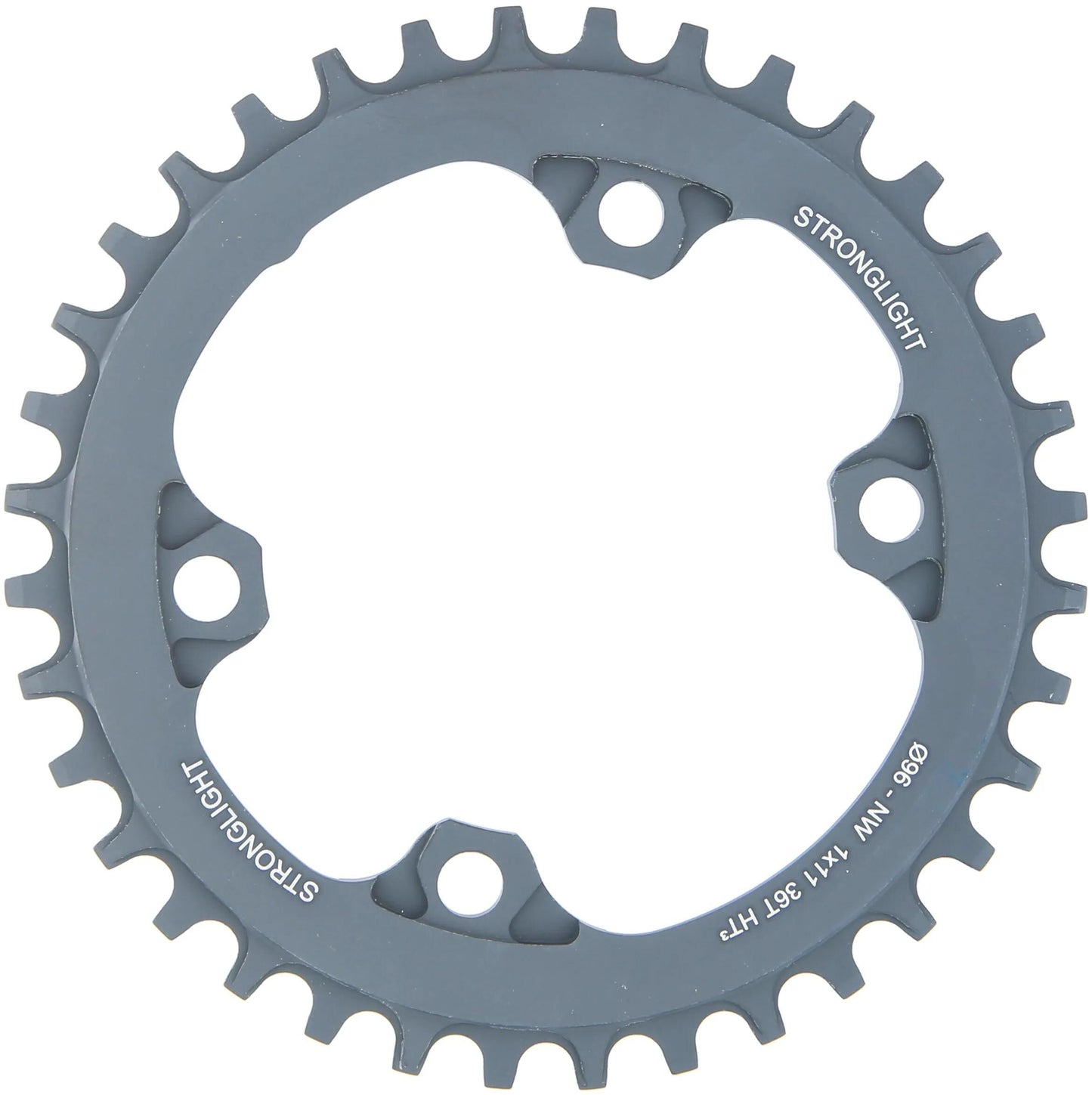 Stronglight Chain Ring Strongl. Ht3 36t alu noir